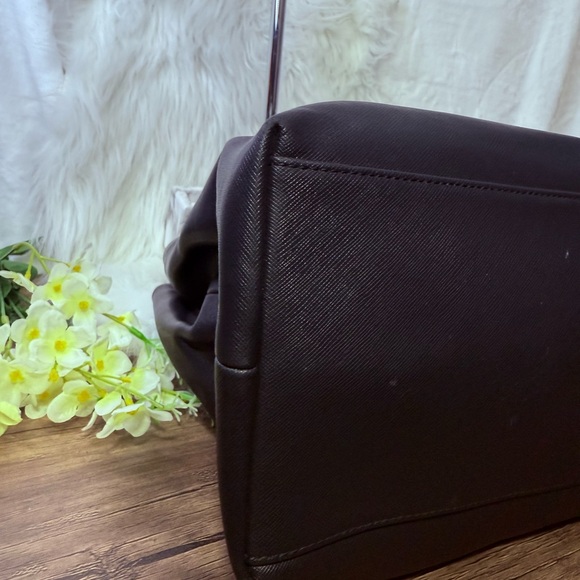 Coach Black Tote with Chain Straps - Picture 5 of 10